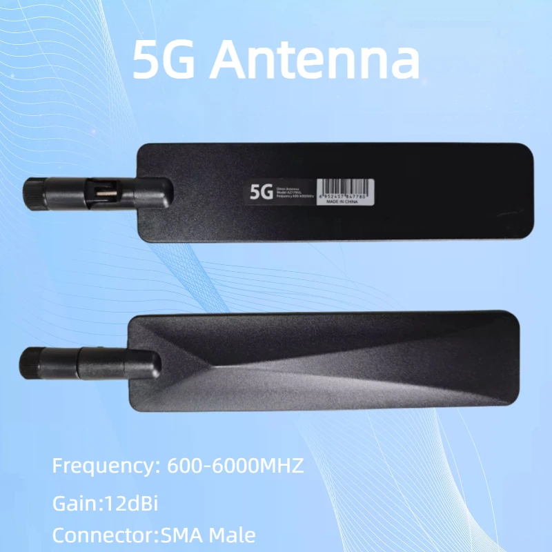 

Антенна Sub-6GHZ 5G SMA Male 600-6000MHZ mimo с высоким коэффициентом усиления 12dbi антенна для сигнализации маршрутизатора eMBB URLLC Умная домашняя промышленность
