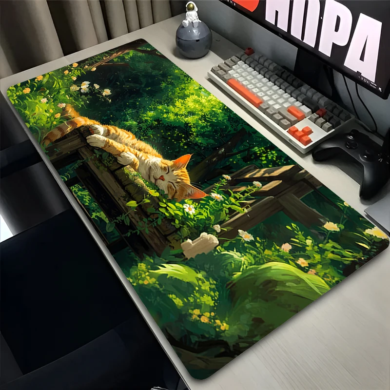 Игровой коврик Potdemiel XXL для мыши из натурального каучука — фото товара