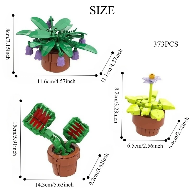 Kit di costruzione del bonsai botanico, modello di pianta fai da te, regalo per decorazioni da giardino Zen per adolescenti e adulti