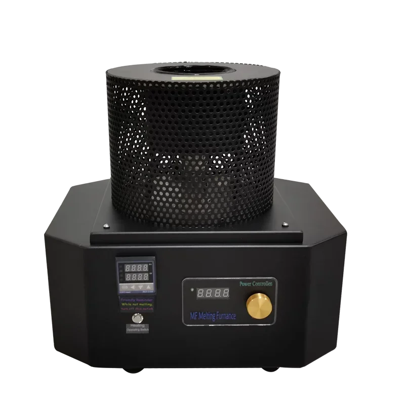 For Sale Mini Digital Electrical Melt Furnace  Silver Copper Machine Set Adjustable Temperature Gold Melting Furnace