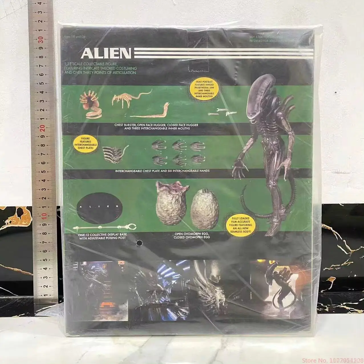 Genuine Mezco 76114 Alien One:12 Action Figure Collection Model Toy Gift