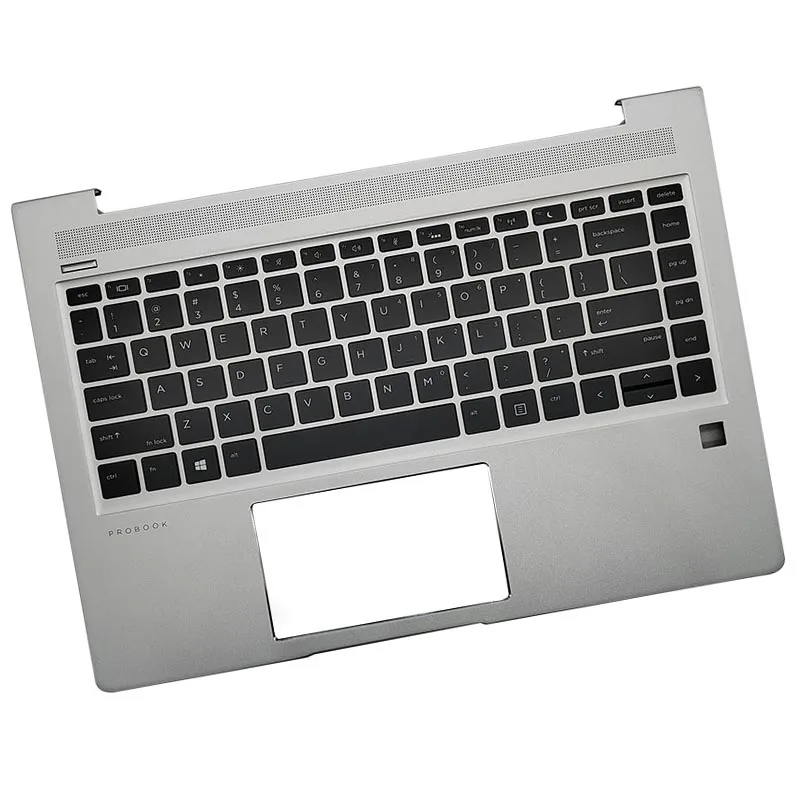 

New Original for HP Probook 440 G6 445 G6 G7 Laptop Palmrest Cover Top with US Keyboard L44589-001 L44588-001 Sliver