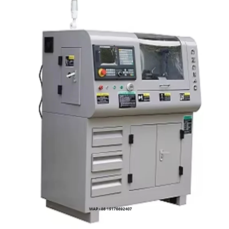 Torno CNC210 Mini de Mesa para Metal, Máquina de Torno CNC para Hobby DIY, Preço de Máquina de Torno CNC Pequena para Metal