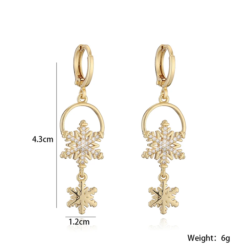 GANPUP Elegante Glänzende Zirkonia-Herz-Ohrhänger für Damen Neue Ohrklemme Modischer Trendschmuck Geschenk für Party серьги – Detail 2