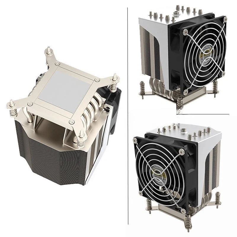 

R19 side blowing 4U five heat pipe 2011 1200 1700 interface X99 main board 12th generation CPU radiator