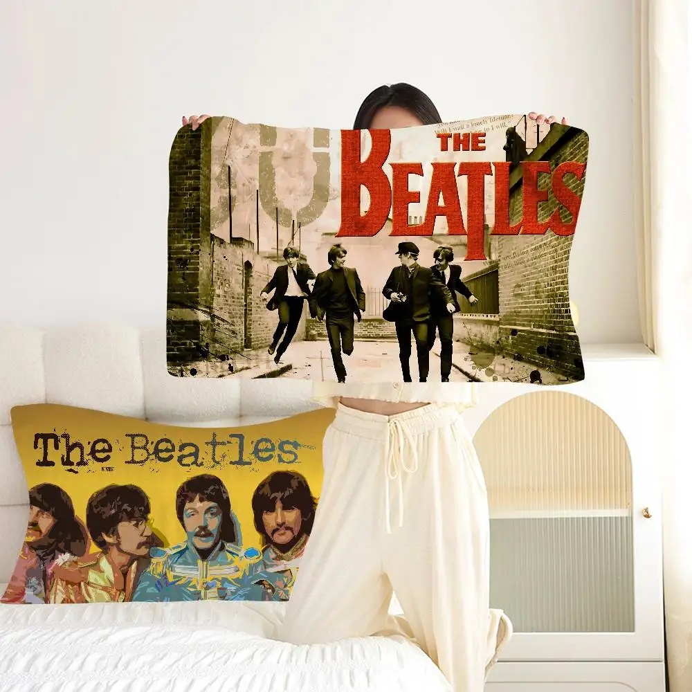 Band Singer The B-Beatles Pillow Towel Pillowcase for Hair and Skin, Standard Size Set of Super Soft Pillow Case