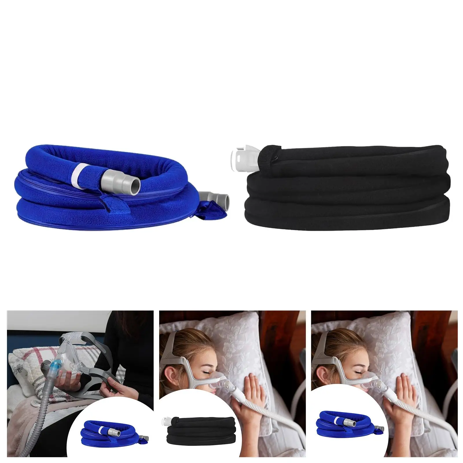 Cpap Hose Cover Tubing Wrap for Daily Use Easily Install with Full Zipper