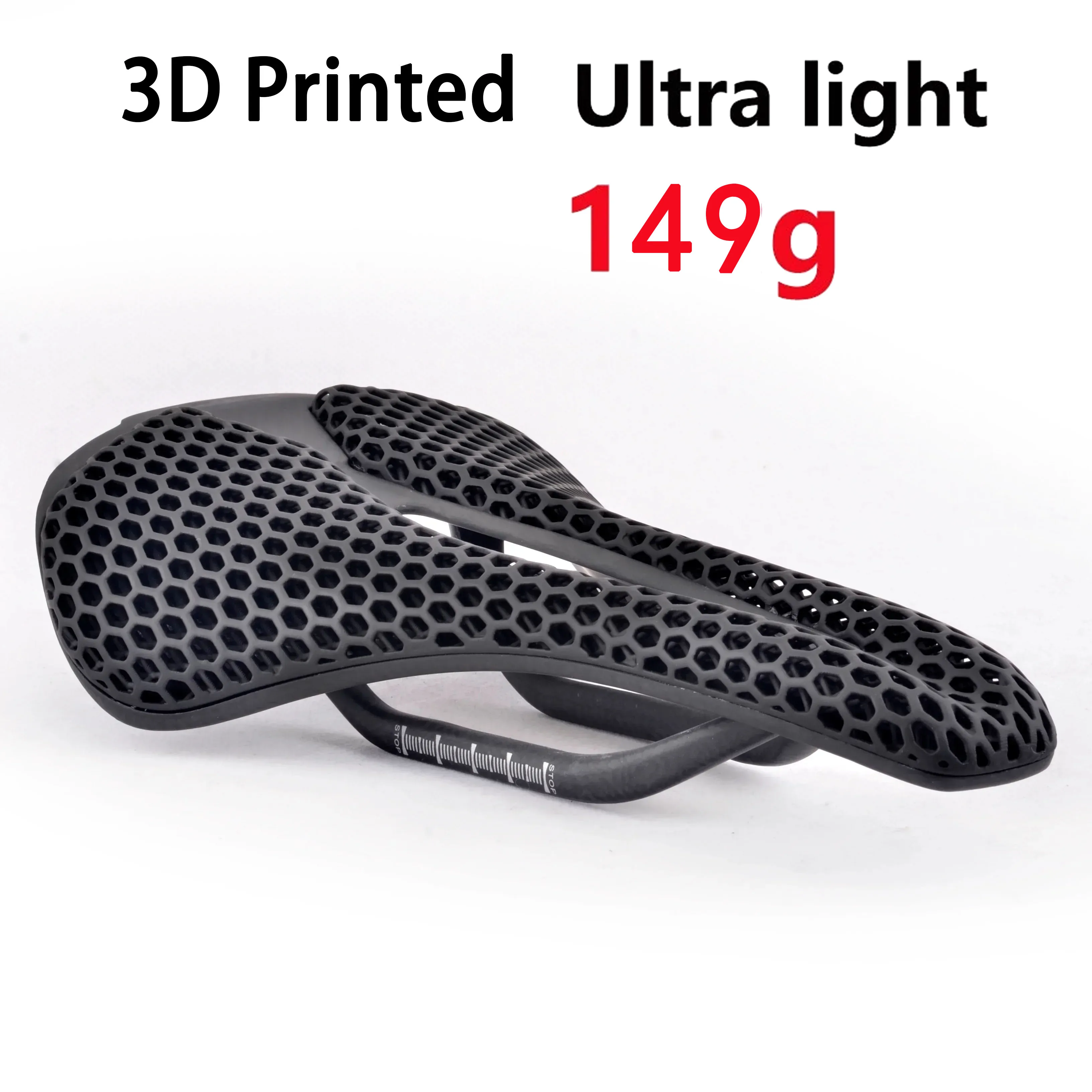 

3D Printed Bicycle Saddle Ultralight Carbon Fiber Hollow Comfortable saddle for Gravel Bicycle MTB Road bike Cycling Seat Parts