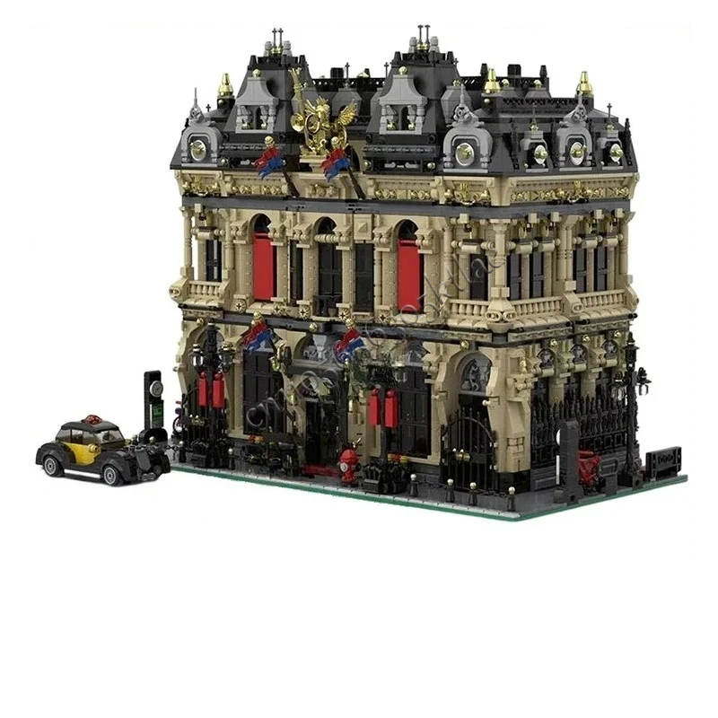 The Opera Palace MOC streetview Holiday Puzzle Sets Architecture Creative Assembly Christmas Birthday Toys Gifts for Kids Ages