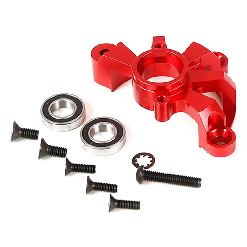 CNC Metal Clutch Tripod Metal Clutch Bell Mount for Rc Car 1/5 HPI ROFUN BAHA KM Rovan Baja 5B 5T 5Sc Toys Parts,Red