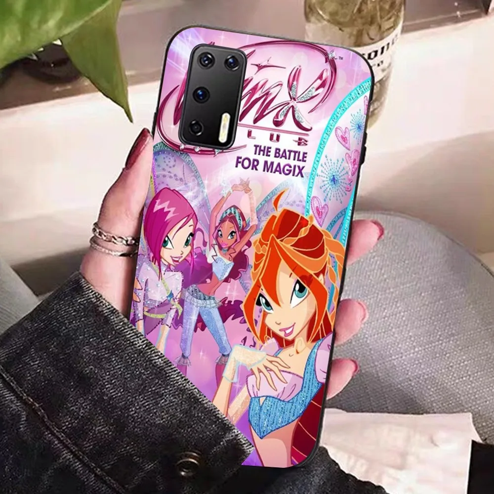 Girl W-Winx-Clubes Phone Case For Huawei P 8 9 10 20 30 40 50 Pro Lite Psmart Honor 10 lite 70 Mate 20lite