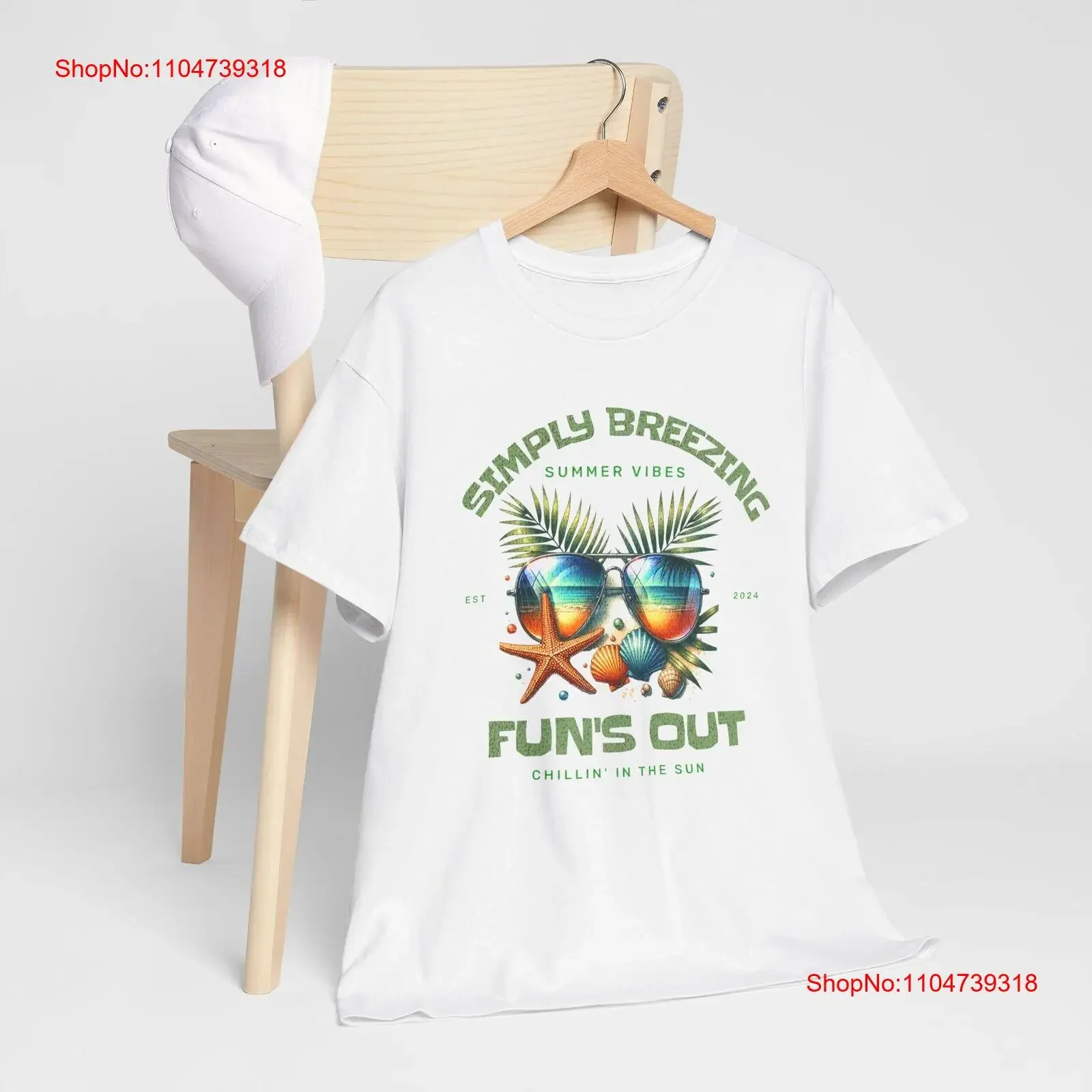 

Simply Breezing Summer T Shirt Lightweight Casual Beach Vibes Top vintage Washed streetwear Stretched Comfortable fashion