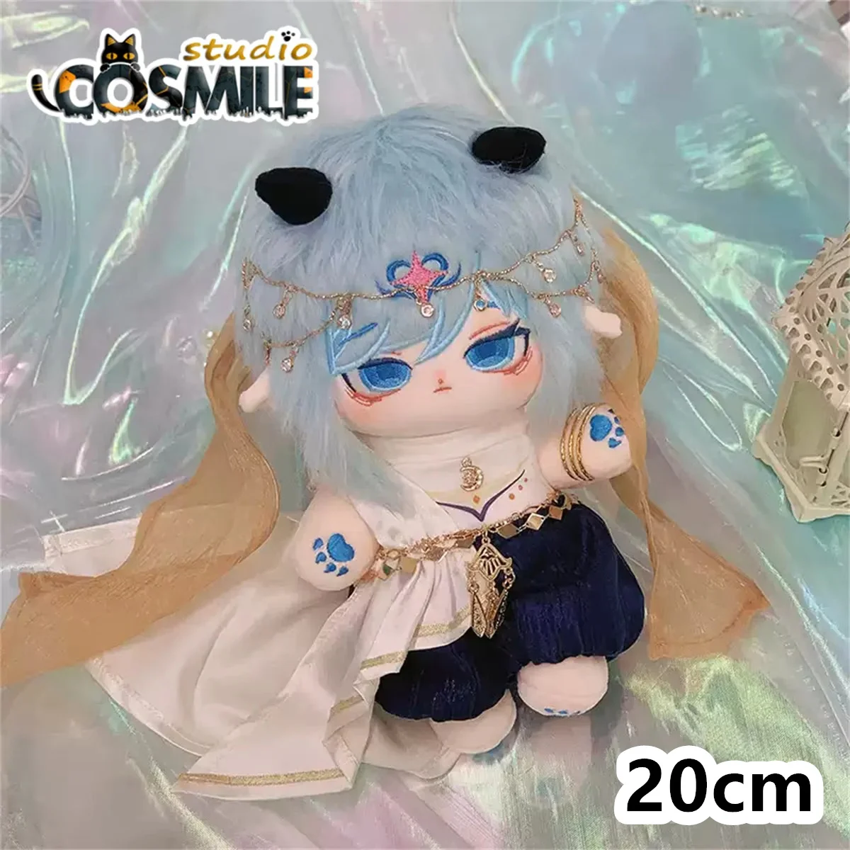 д Pero Bisna Rafayel Exotische Zeeprins Mythologie Cosplay Kostuum Pluche 10cm 20cm 30cm 40cm Poppen Popaccessoires Poppenkleding KN Mar