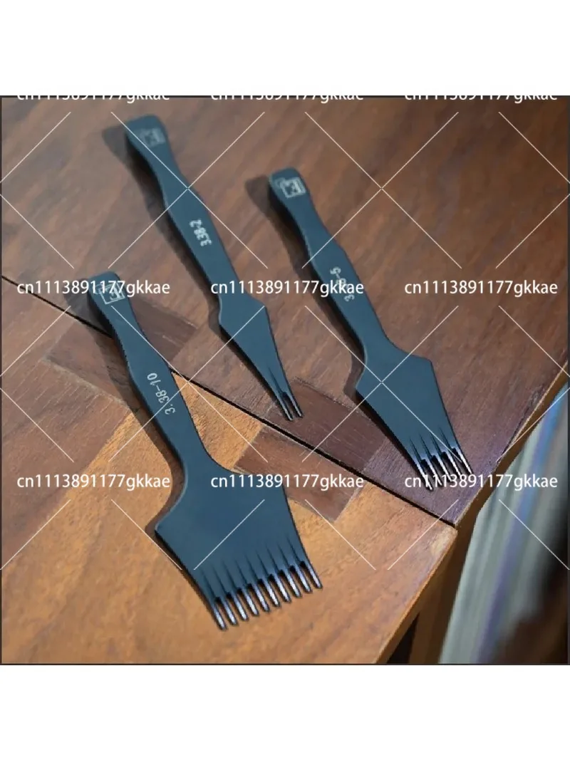 Leather Pry Bar, M2 Steel Punch Tool for French Stitching and Flattening, Pro Leather Craft Punch