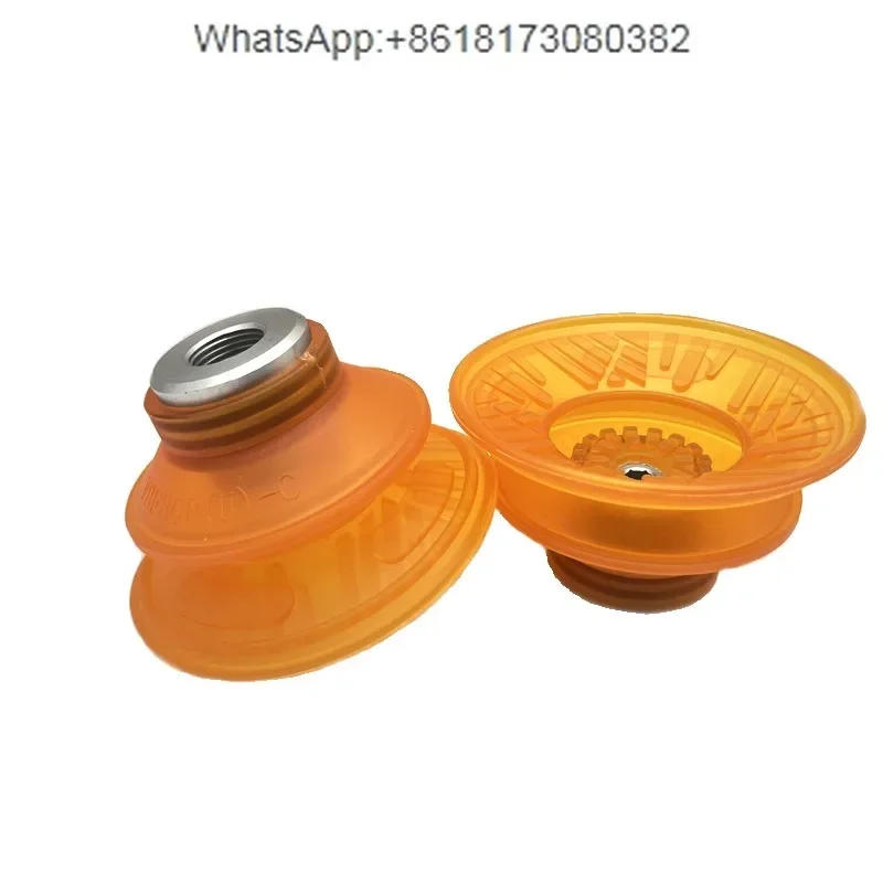 1pcs Series 1.5 fold corrugated suction cup heavy-duty VBF30~ 100 vacuum suction cup can be customized