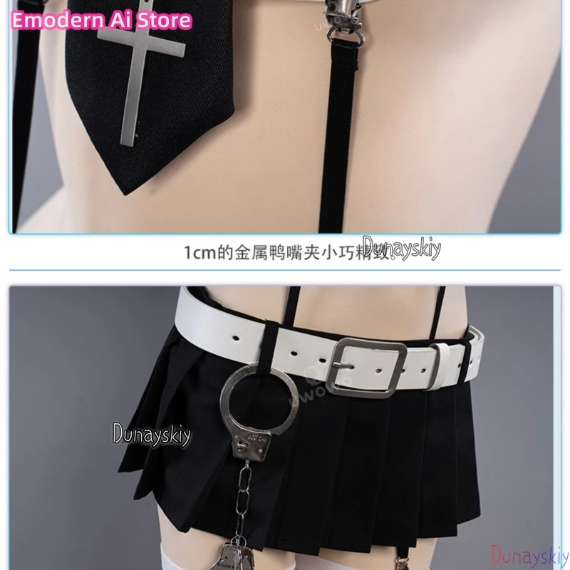 الملاك الشرطي Elle تأثيري كوسفريفري أنيمي الشرطة الزي الخيال شخصية فستان في الأوراق المالية Rurudo عمل الشكل نمط الشرطة كوسبفلي #4