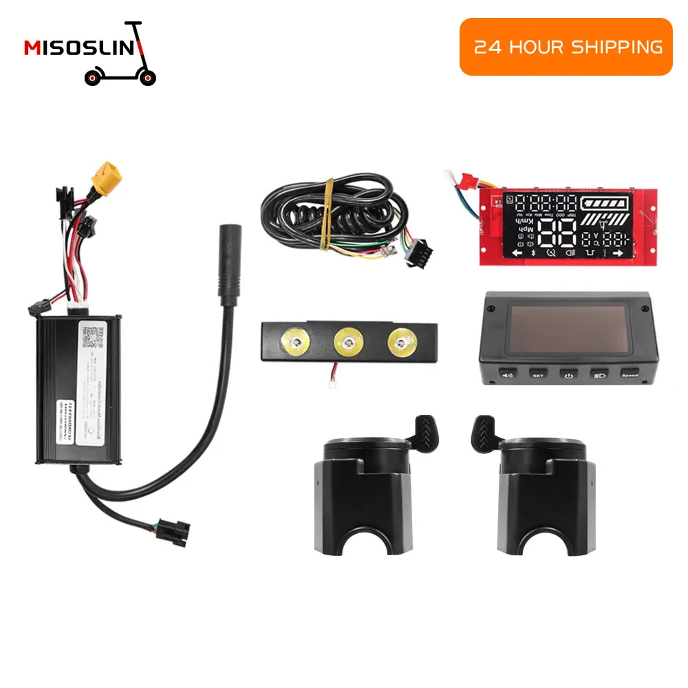 

Control Board Assembly With Left and Right Handlebars For Kugoo S1 S2 S3 ETWOW Electric Scooter Dashboard Display Panel Parts