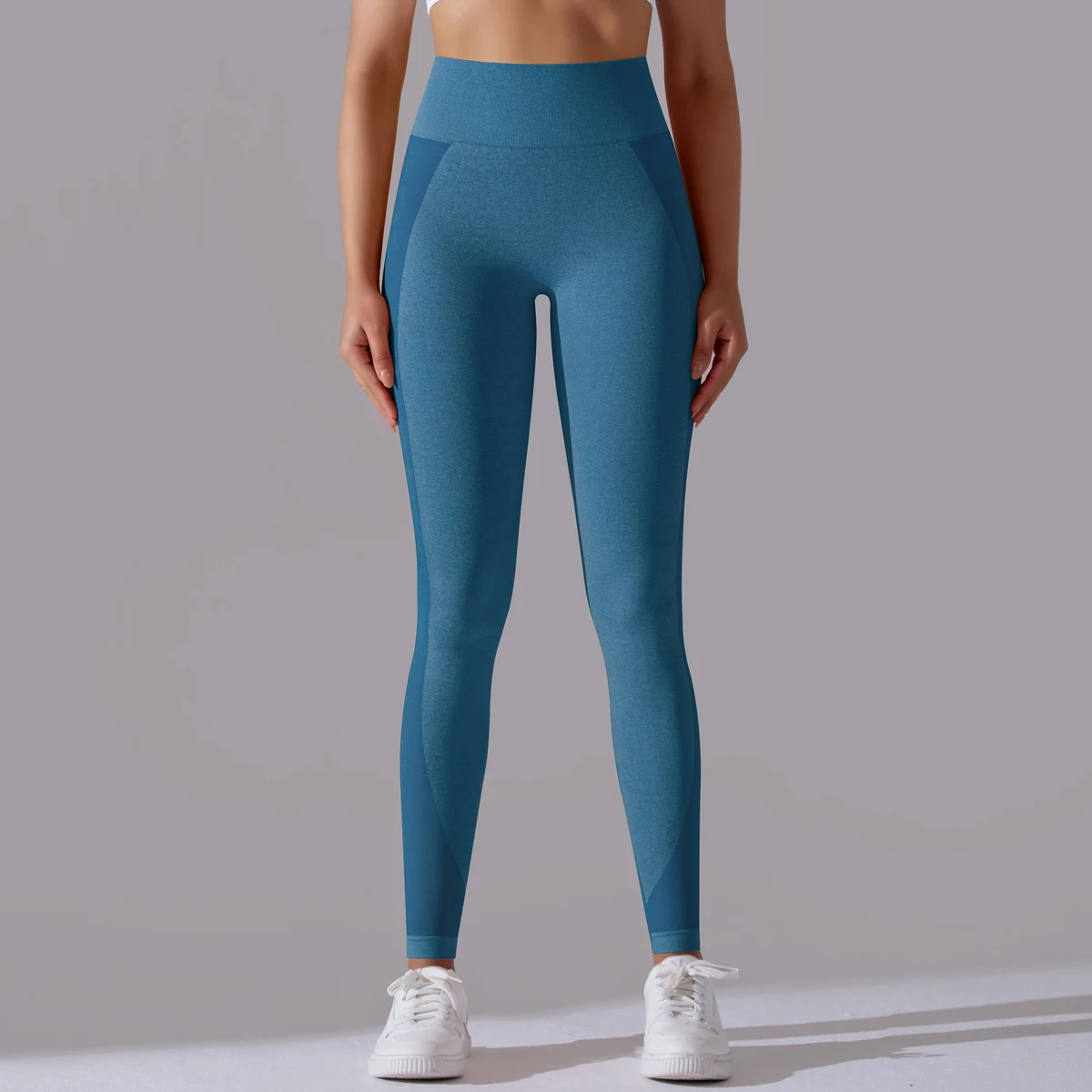 New Nylon Yoga Leggings Women's Pants Gym Sport Fitness Outfit Women High Waist Elastic Tight Breathable Trainning Joggings Pant