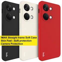 IMAK Slim Soft TPU Case For OnePlus Nord 3 5G Straight Frame Phone Cover Protection For OnePlus Nord 3 Fundas Capa Bag