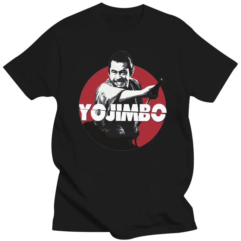 Men tshirt Short sleeve Yojimbo   Toshiro Mifune Unisex T Shirt  One neck Women t-shirt