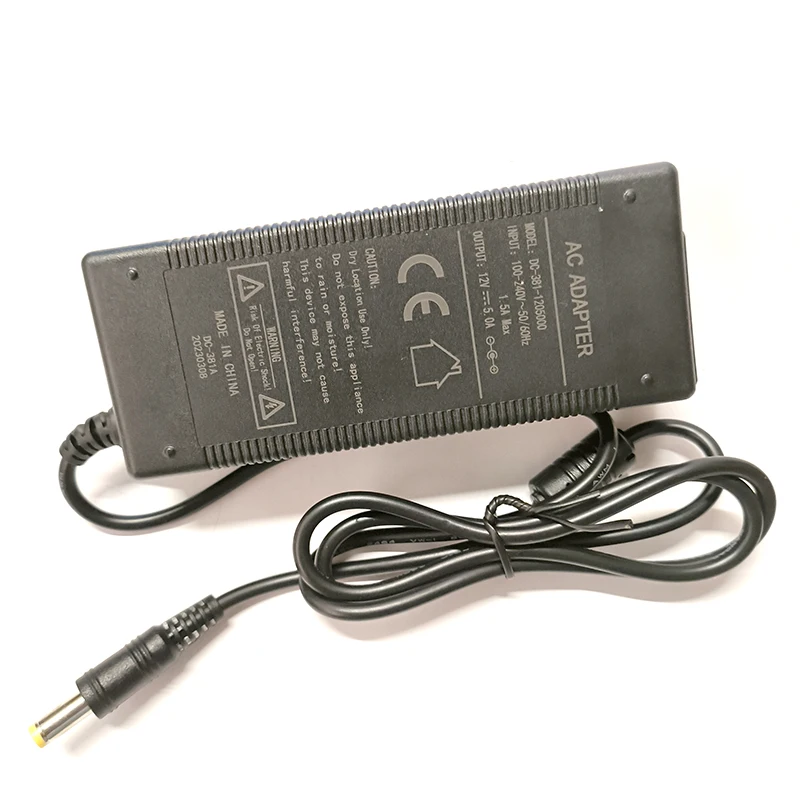 

DC-381A 12V5A DC-381-120500 Dechang DC-366A Power Adapter DC-625-12500