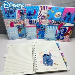 A5 Disney Stitch Notebook 100 Pages 3D Cartoon Notebook Stitch Handbook Wholesale Office School Supplies Writing Pads Notebooks