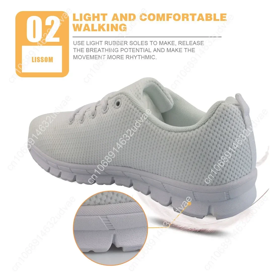 Cartoon Unicorn Printed Women Flat Shoes Ladies Fashion Lace-up Sneaker Shoes For Girls Cute Breathable Footwear