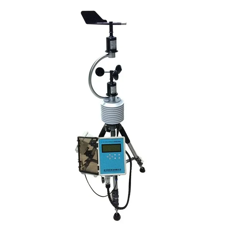 Mobile weather station Portable foldable telescopic small weather station  meteorological