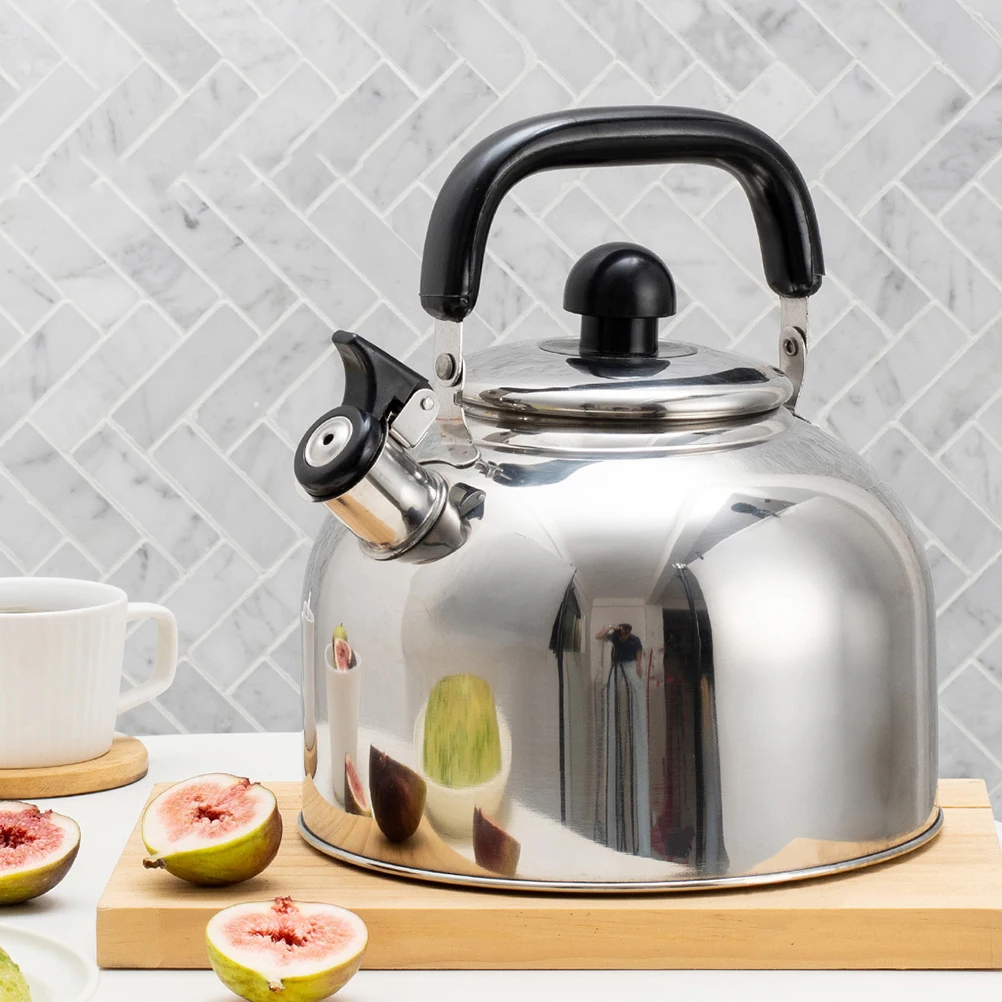 

5L Kettle Stainless Steel Stove Top Pot Household Boiling Water Fast Heating Heat Resistant Handle Large Capacity