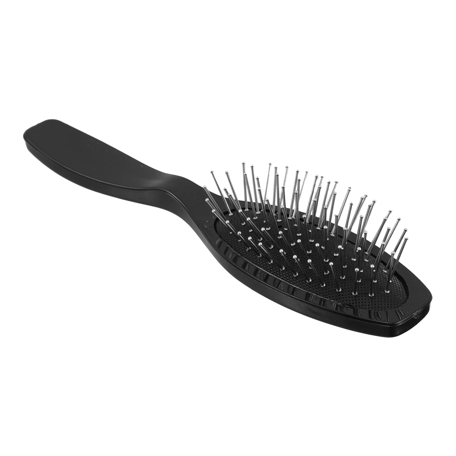 Drahtbürste aus Stahl, synthetischer Entwirrungskamm, sanfte Bürste, Reisegröße, Styler für lockige Perücken, antistatische Drahtborsten