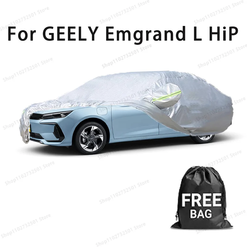 

Car cover For GEELY Emgrand L HiP Full cover Waterproof sun protection cover Scratch resistant cars accessories