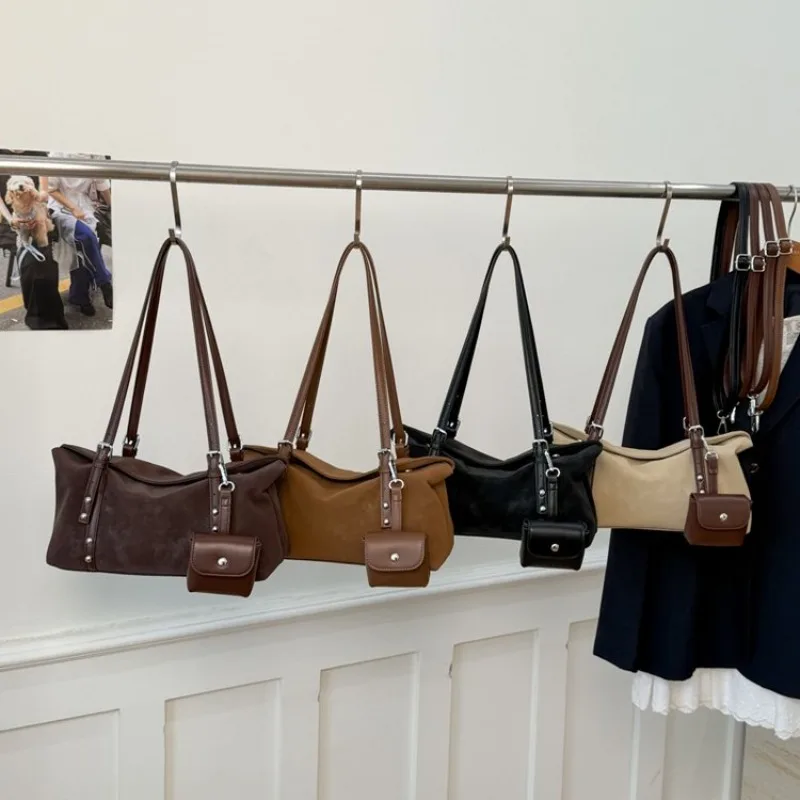 

Classic Designer Paris Fashion Women's Tote Bag Luxury Shopper Solid Color Commuter Large Capacity Diaper Bag Vintage Style