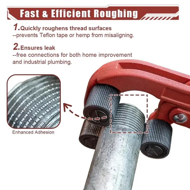 Coarse-Thread Pipe Wrench for 3/8