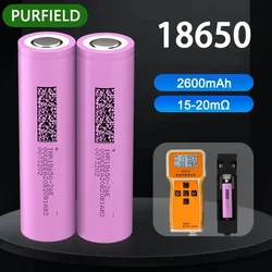 18650 2600mAh Battery 3.7V 20A Discharge Lithium Ion Rechargeable Battery for screwdriver Counter Flashlight 18650 Batteries