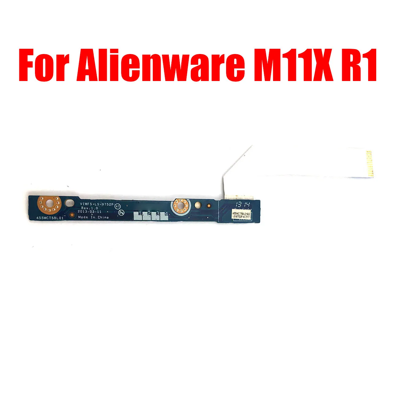

Laptop LED Light Board With Cable For Alienware M11X R1 LS-9752P