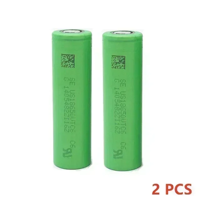 Oplaadbare lithium-ionbatterij 18650 3,7 V 3000 mAh VTC6 30 A, inclusief opladerpakket, is een ideale keuze voor zaklampspeelgoed c