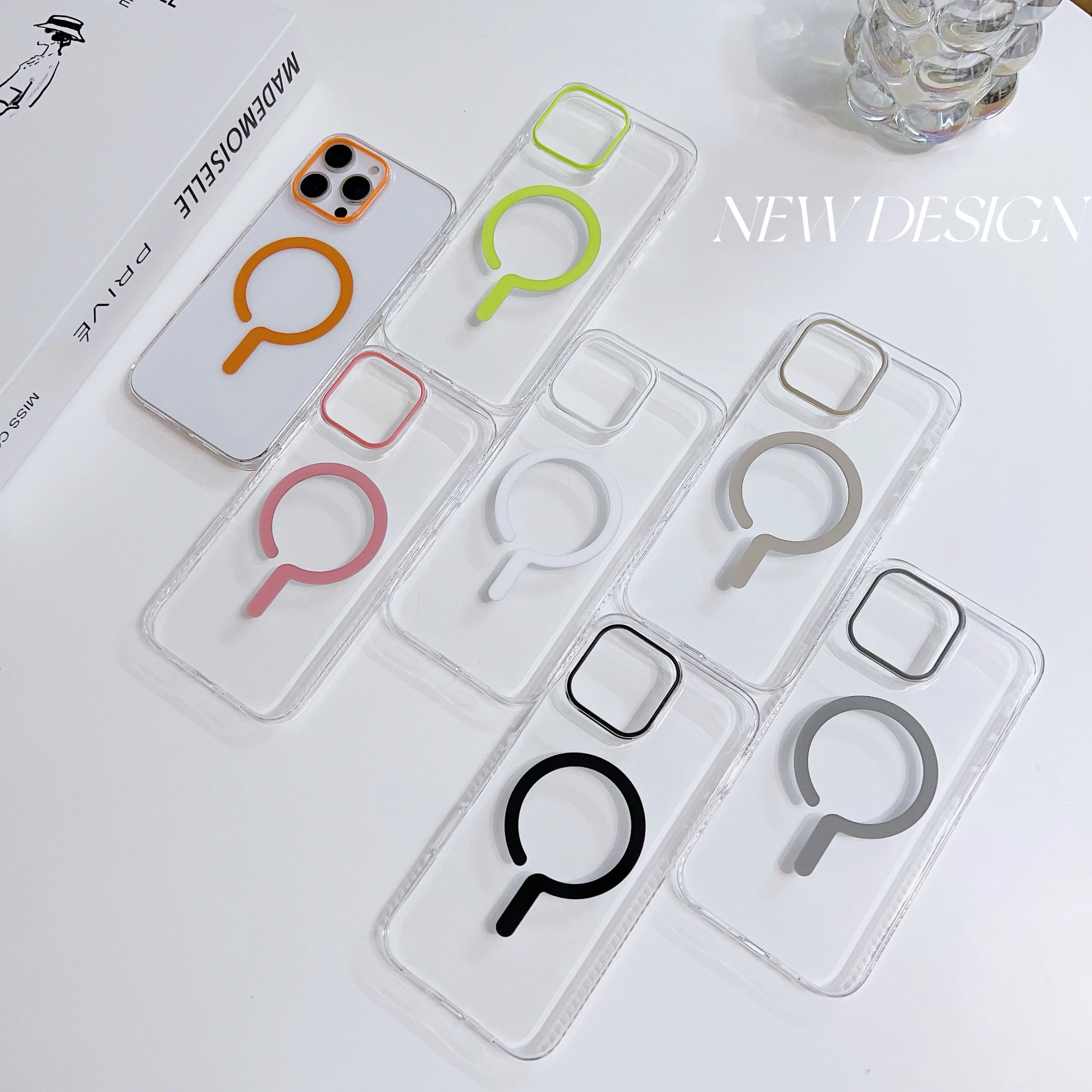 

Чехол для Телефона iPhone 16 Promax, магнитная Беспроводная зарядка 15pro, защита от пожелтения и падения, 14 личных вопросов, 13