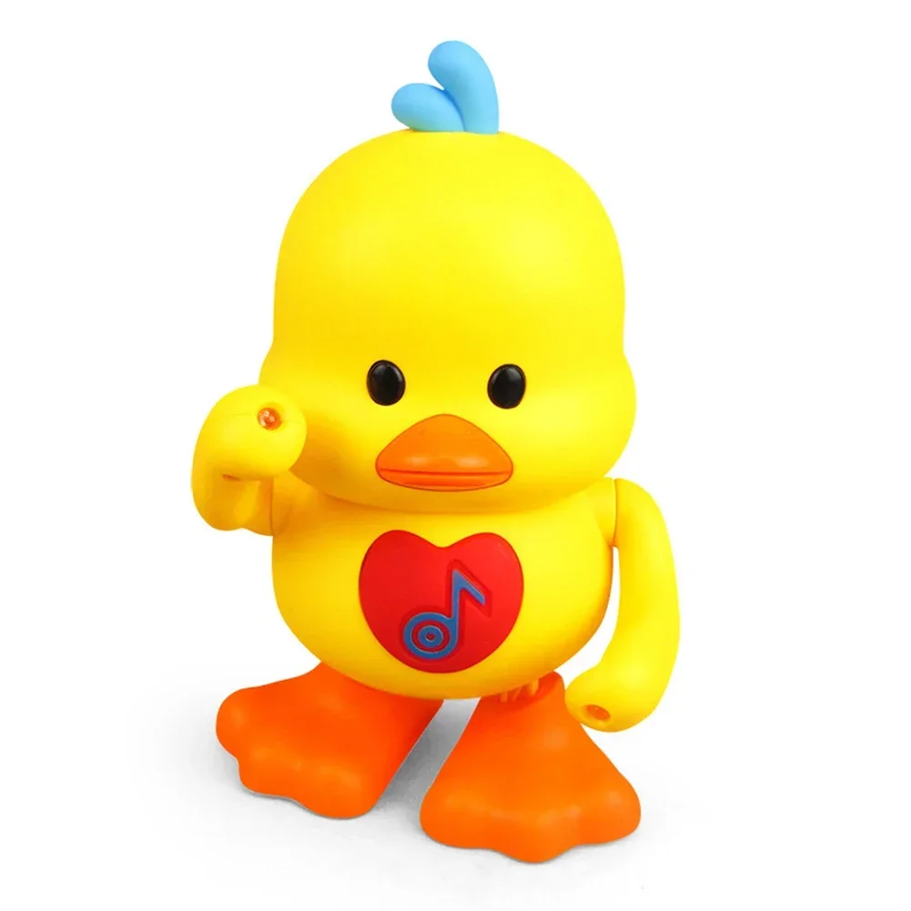 Musical Dancing Duck with Light, Interactive Baby Duck Toy,Baby Musical Toys for Toddler Boys Girls Preschool Gifts