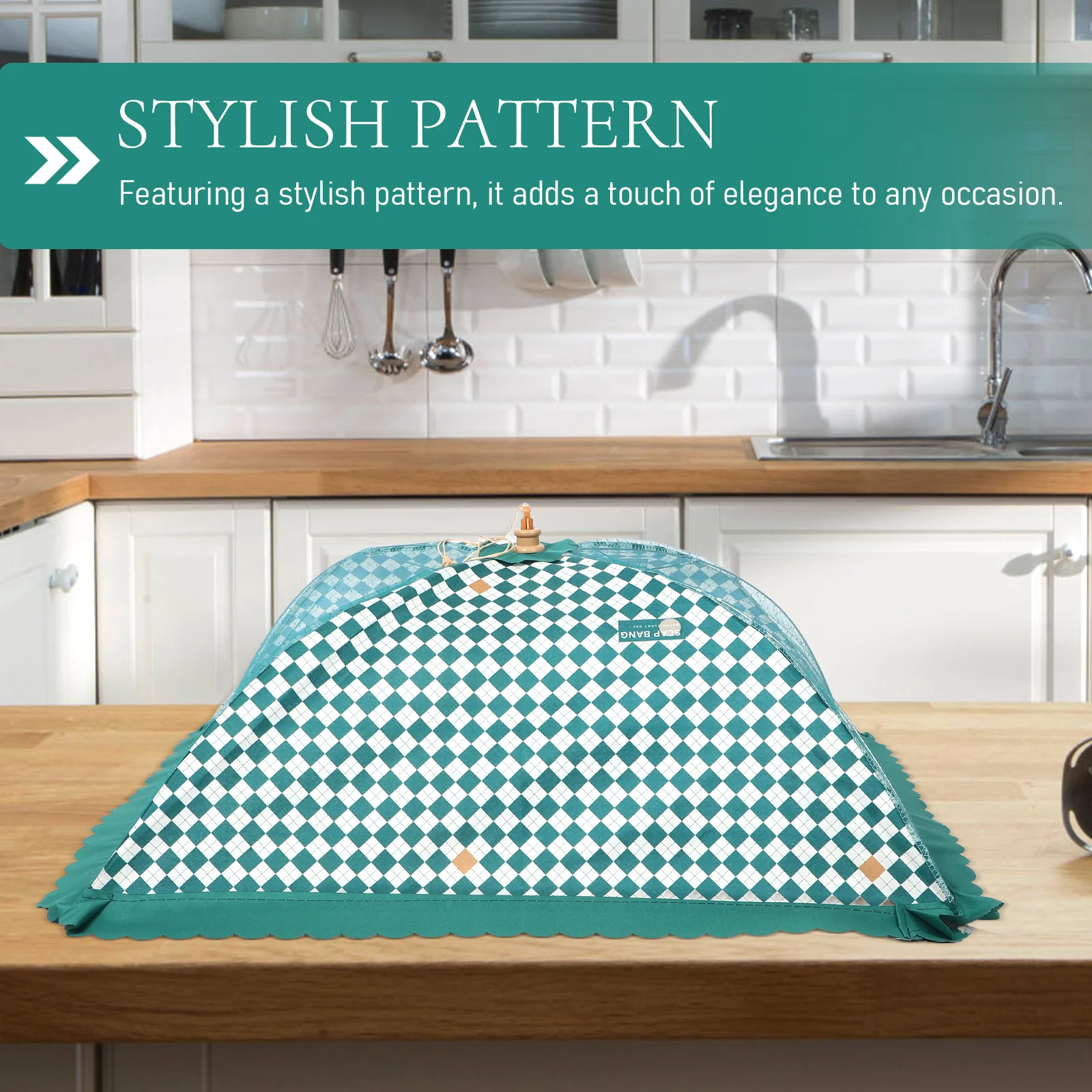 

2pcs Foldable Food Cover Mesh Reusable Protector For Outdoor Picnic Camping Table Household Kitchen Dining Net Tent Cover