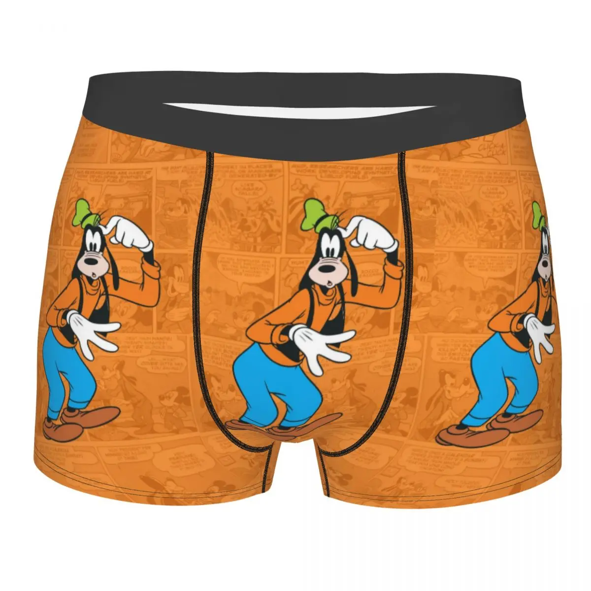 

Мужские боксеры Goofy Goof на заказ с рисунком аниме Трусы Нижнее белье Крутые трусы