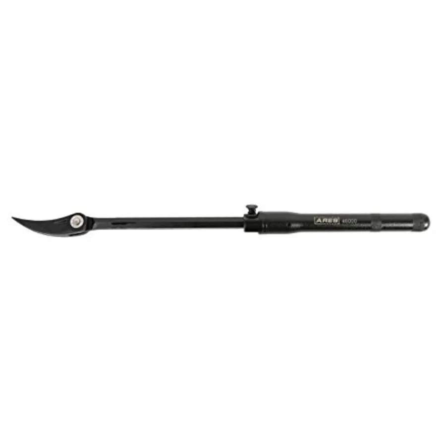 

ARES 46000- 18.5-Inch Pry Bar - Indexable Bar, Extendable Reach - 14-Position Adjustable Angle Head - Chrome Vanadium Steel