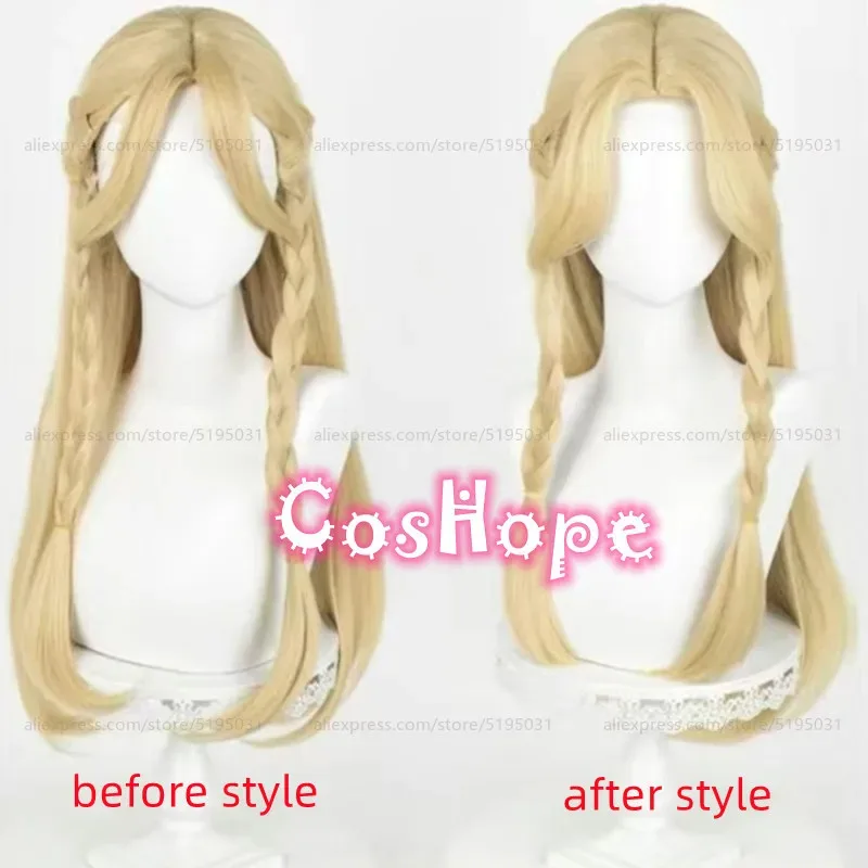 

Candy 2025Marcille Donato 70 см длинные предварительно заплетенные волосы блондинка золотой аниме косплей парик термостойкий синтетический