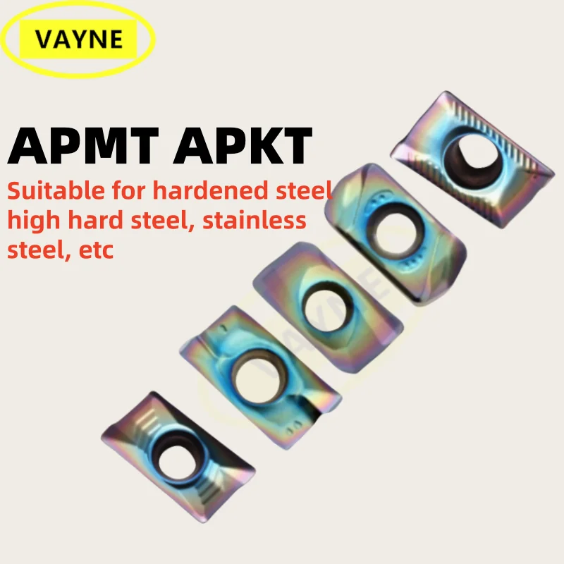 APMT1135PDER XM M2 H2 APMT1604PDER XM H2 APMT1605PEER XM APKT1003PDER  APKT ...HM Hardened Steel Turning Tools CNC Lathe Blades