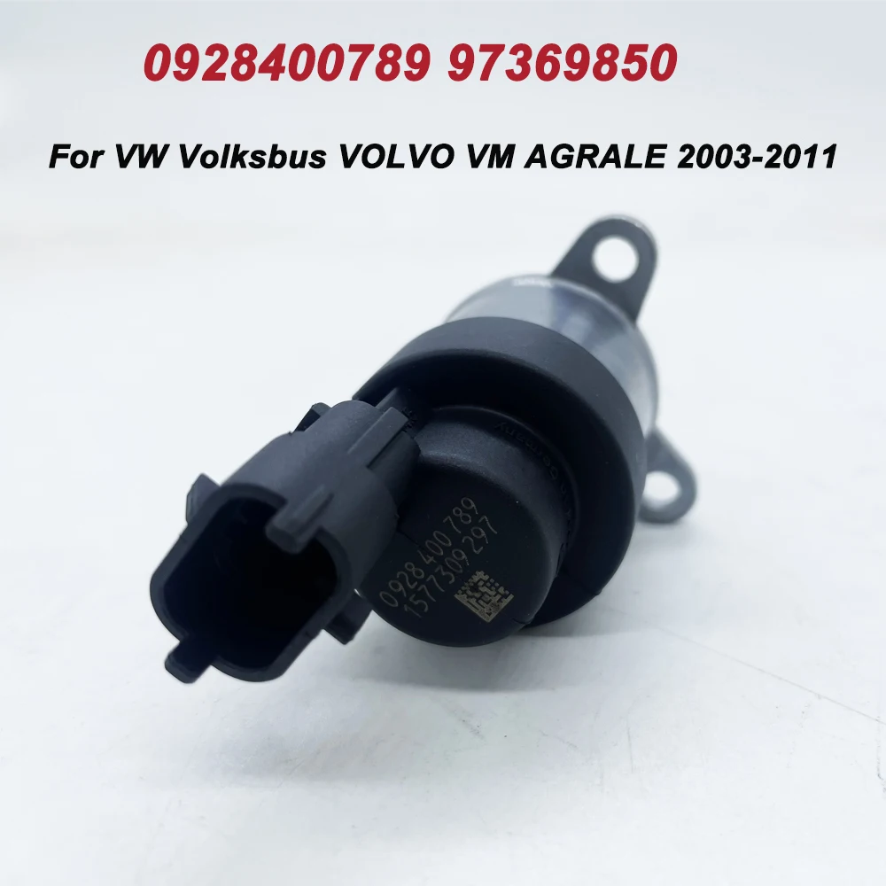 Regulador de Pressão da Bomba de Combustível, solenóide Válvula de Controle, SCV para VW, Volksbus, VOLVO, VM, AGRALE 2003-2011, Brand New, 0928400789, 97369850