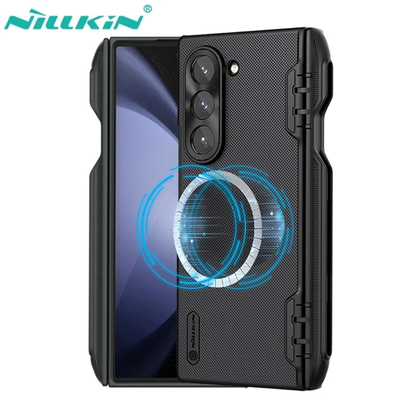 Nillkin Magnetic Camera Protector Phone Case Cover On For Samsung Galaxy Z Fold 6 5G ZFold Fold6 ZFold6 z6 512 Magsafe Macsafe