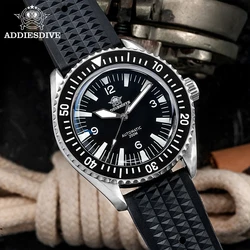 ADDIESDIVE Men’s Watch NH35 Automatic Sapphire 40mm Diver Wristwatch BGW9 Luminous Ceramic Bezel Steel 200m Diving Watch New