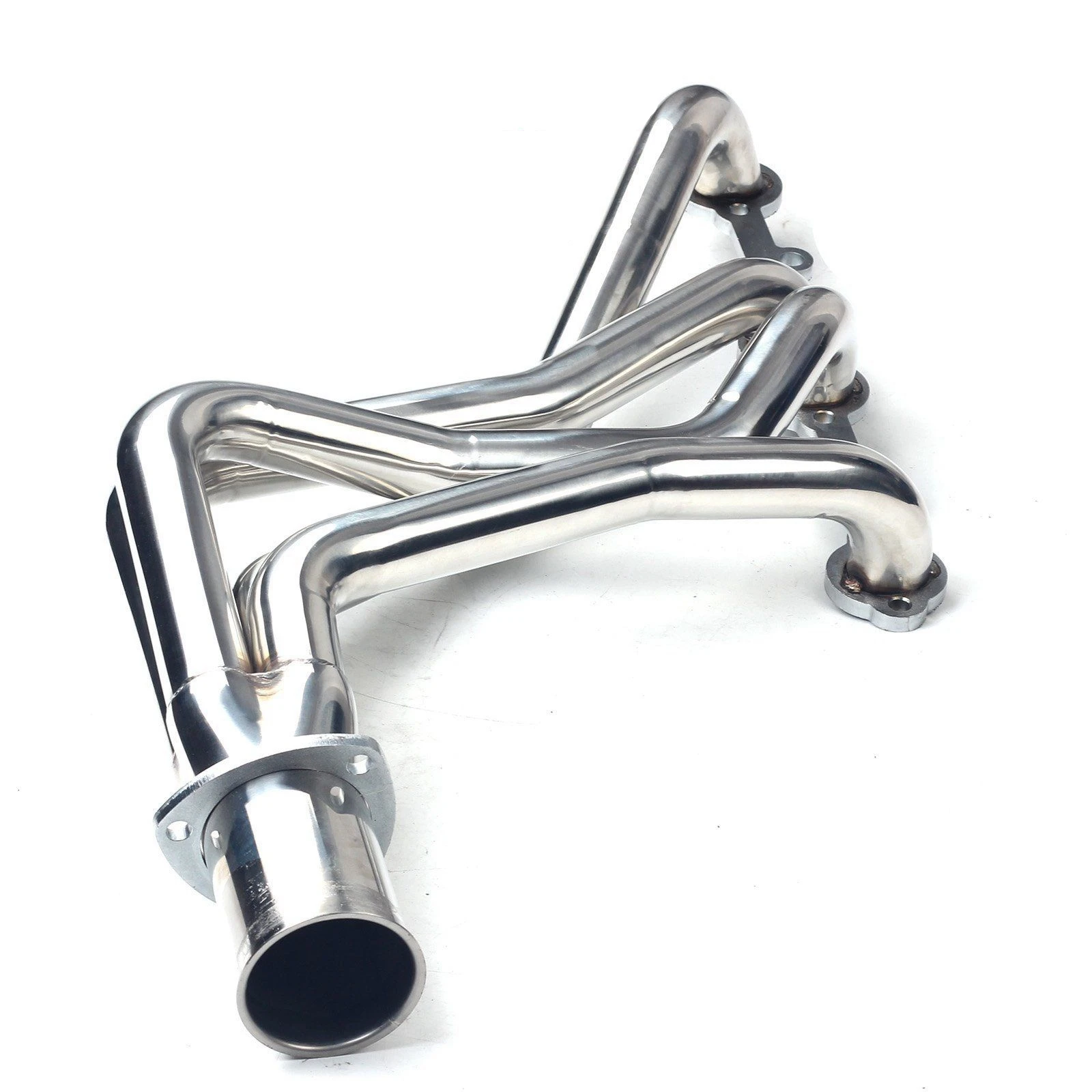 Universal Exhaust Pipe Stainless Steel for Stainless 1973-1985 Chevy Truck, Blazer, Suburban 2wd/4wd Headers Set EH28200 view 2