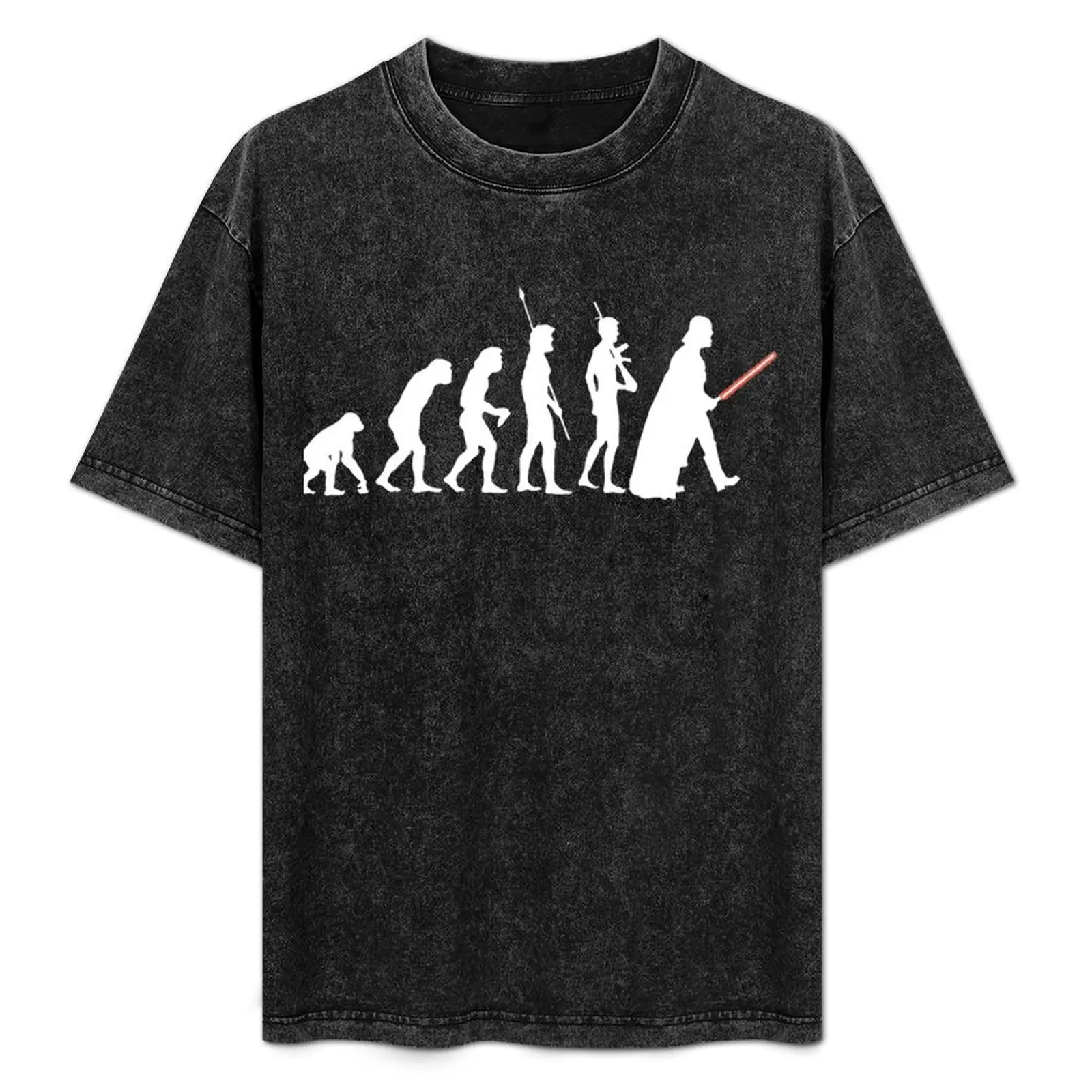 

The Dark Side Of Evolution T-Shirt aesthetic clothes summer shirt Short sleeve tee new edition mens cotton t shirts