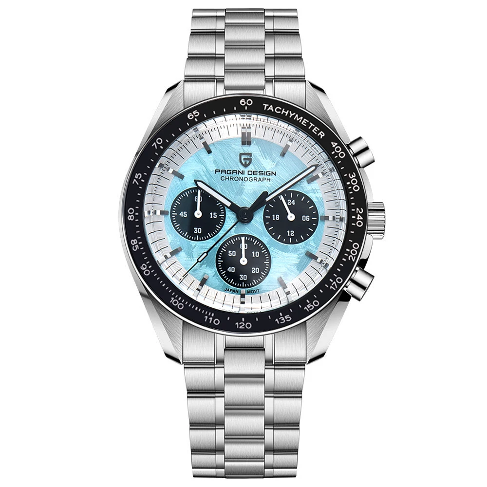 PAGANI DESIGN Men's Watches Luxury Chronograph Quartz Watch Luminous Multifunctional Wristwatch Complete Calendar And Auto Date