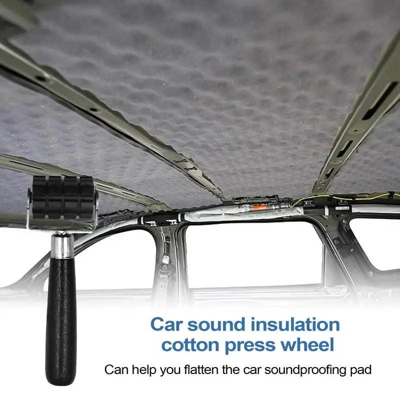 Car Audio Sound Deadening Roller Automotive Soundproofing Compacting Roller Automotive Soundproofing Seam Roller With Rubber